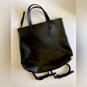 Able - Abera Convertible Backpack in rare all black